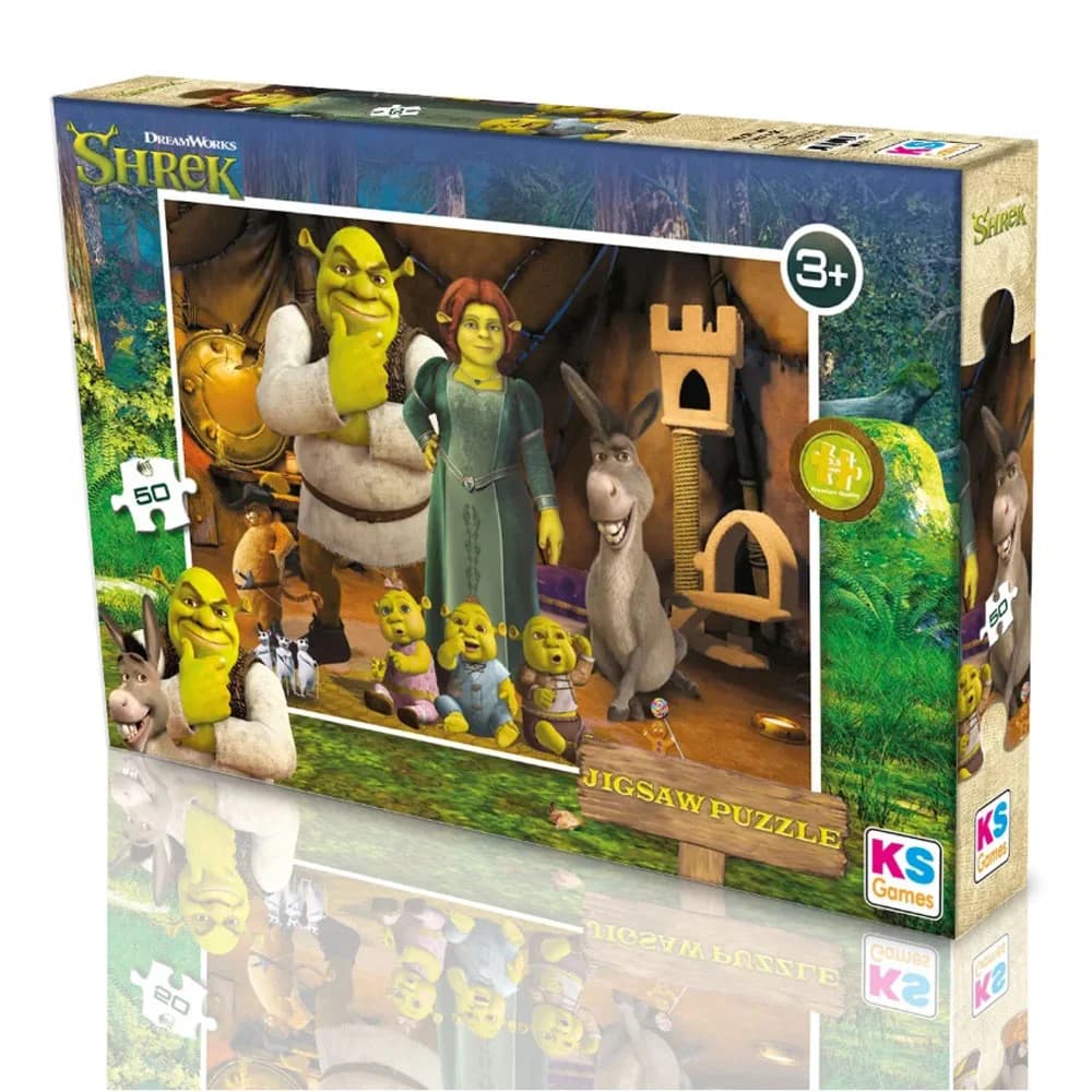 Ks Games Shrek Puzzle 50 Prç.