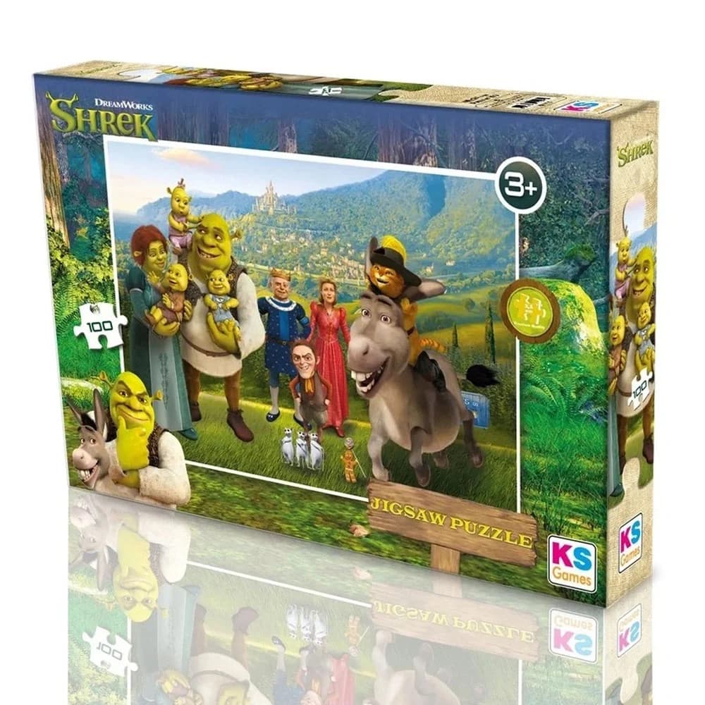 Ks Games Shrek Puzzle 100 Prç.