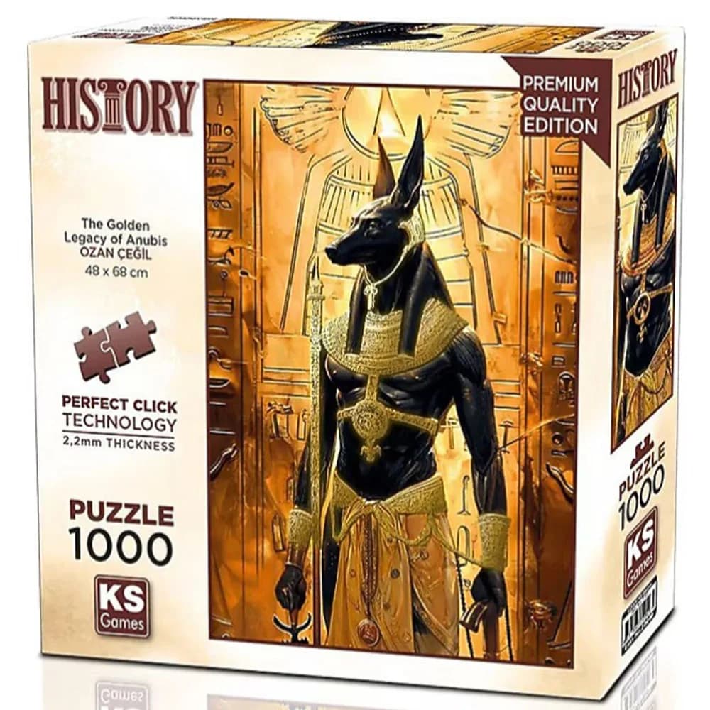 Ks Games Puzzle 1000 The Golden Legacy Of Anubis 20848