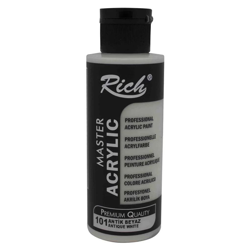 Rich Akrilik Boya Master 120 CC Antik Beyaz 120-101