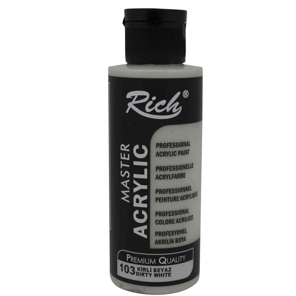 Rich Akrilik Boya Master 120 CC Kirli Beyaz 120-103