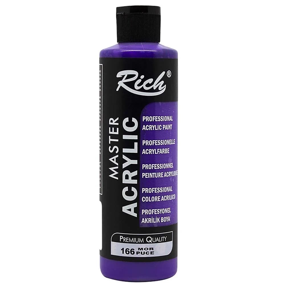 Rich Akrilik Boya Master 120 CC Mor 120-166