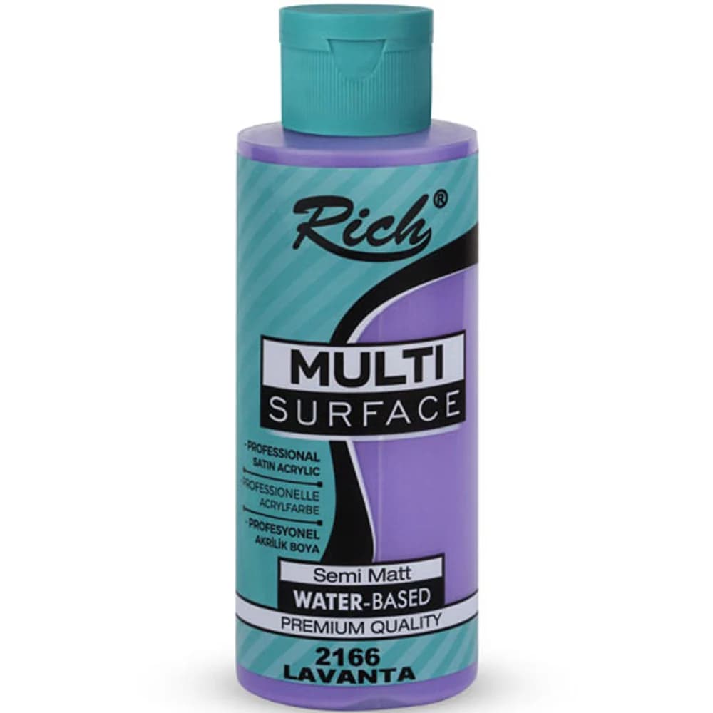 Rich Akrilik Boya Multi Surface 120 CC Lavanta 2166