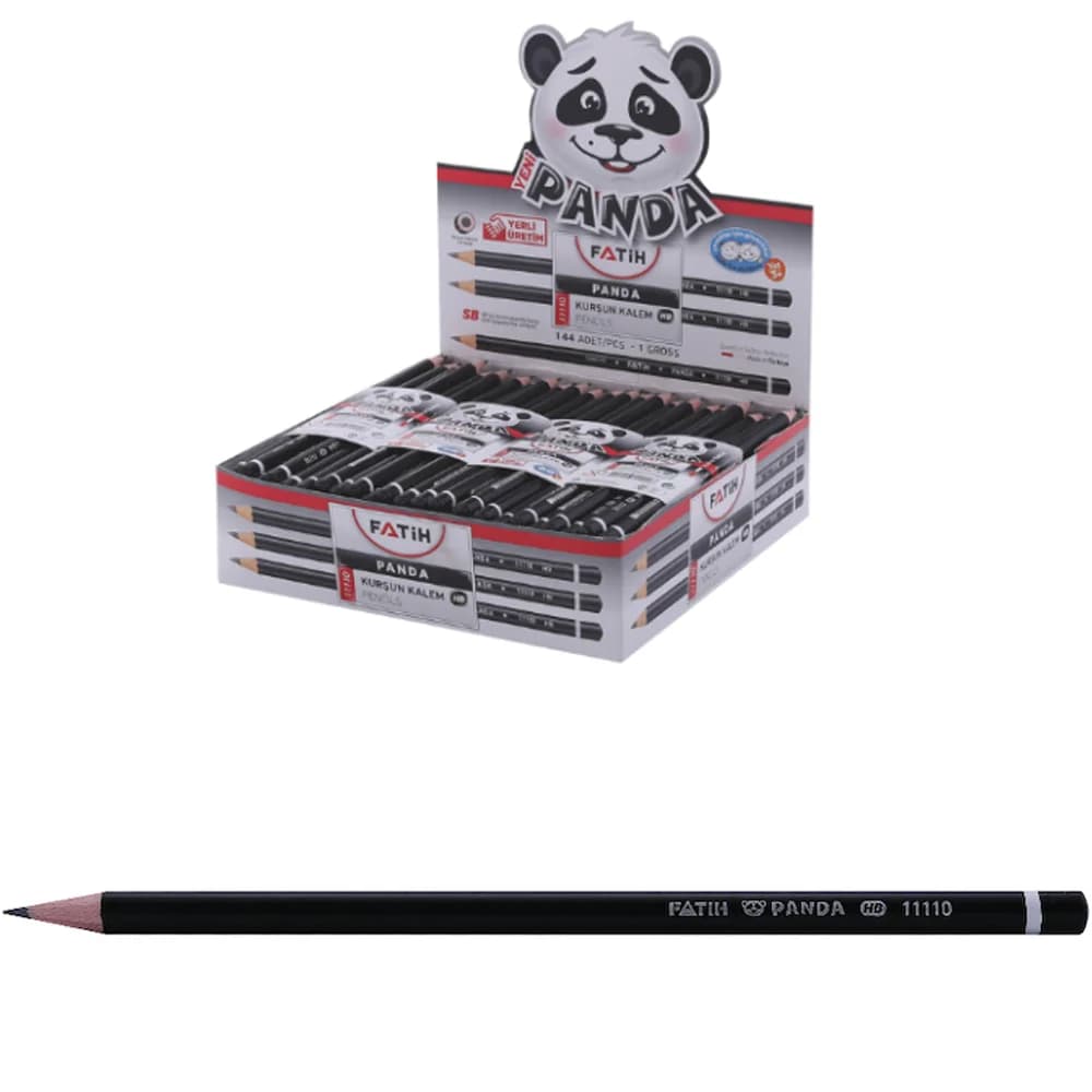 Fatih Kurşun Kalem Panda Yuvarlak 11110