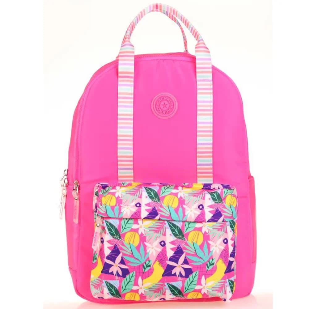 Kaukko Sırt Çantası Double Strıpe Pink K1762