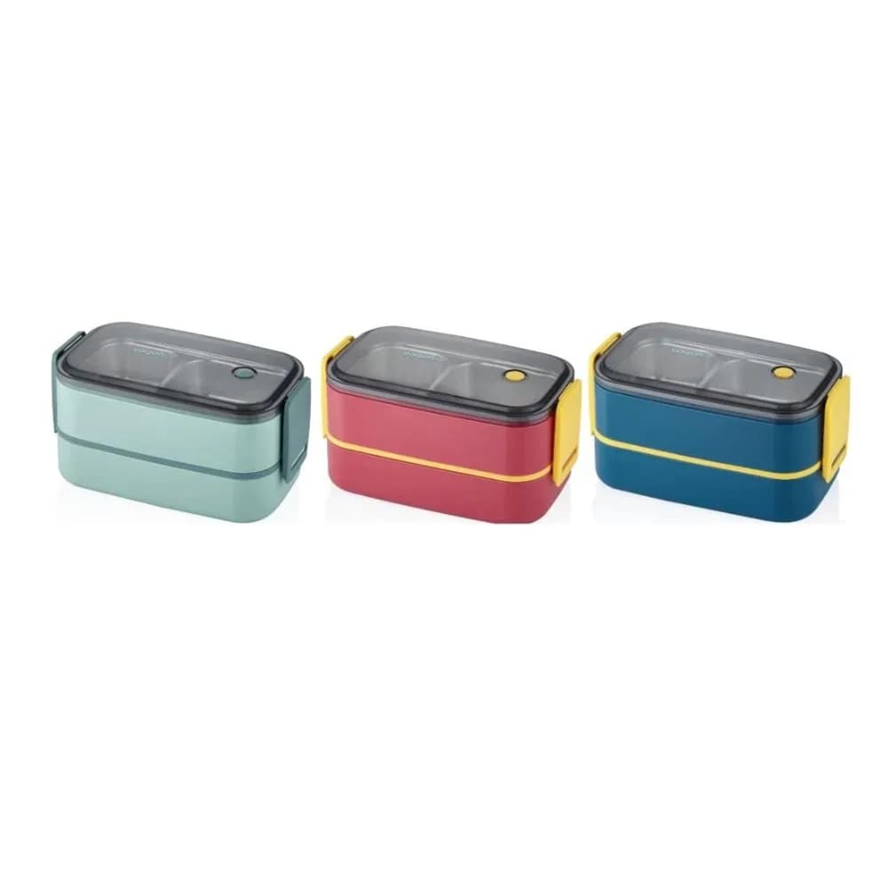 Vagonlife Beslenme Kutusu Lunch Box Paslanmaz Çelik 1400 ML BL50002-2