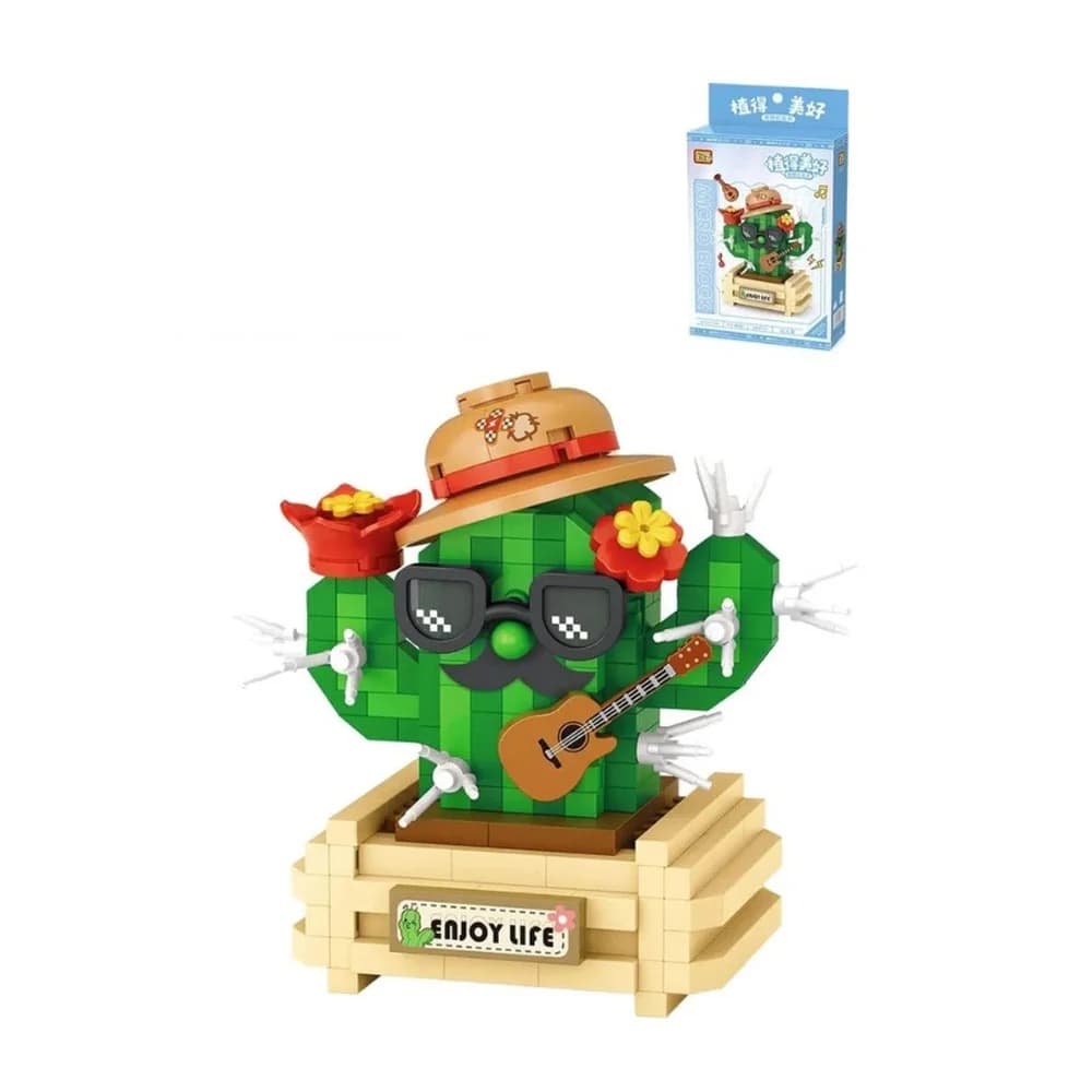 Loz Block Oyuncak Kaktüs 380 Parça LZ-8833