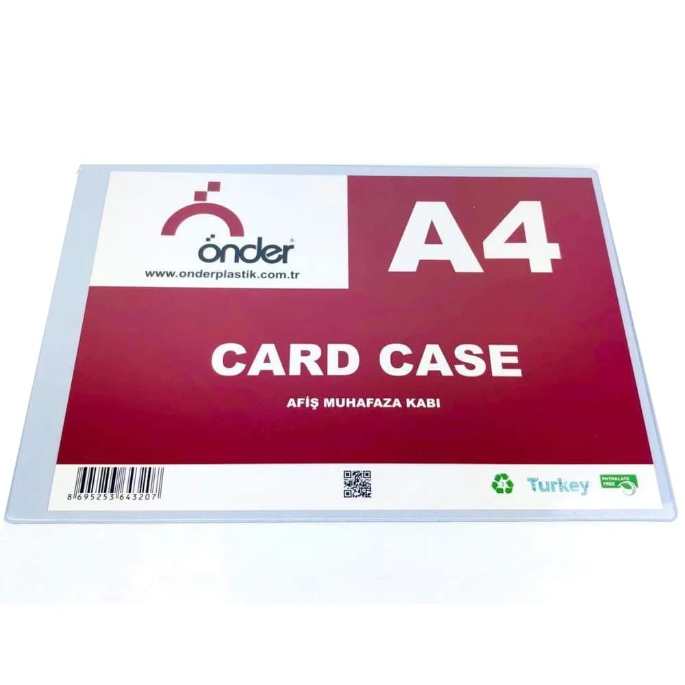 Önder Tabela Poşeti (Afiş Muhafaza Kabı) Asetat A4