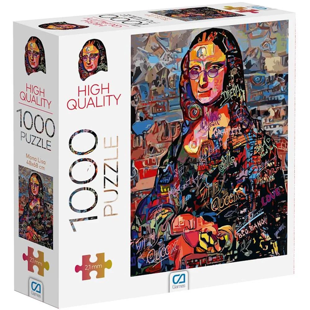 Ca Games Puzzle 1000 Parça Mona Lisa Ca.7022