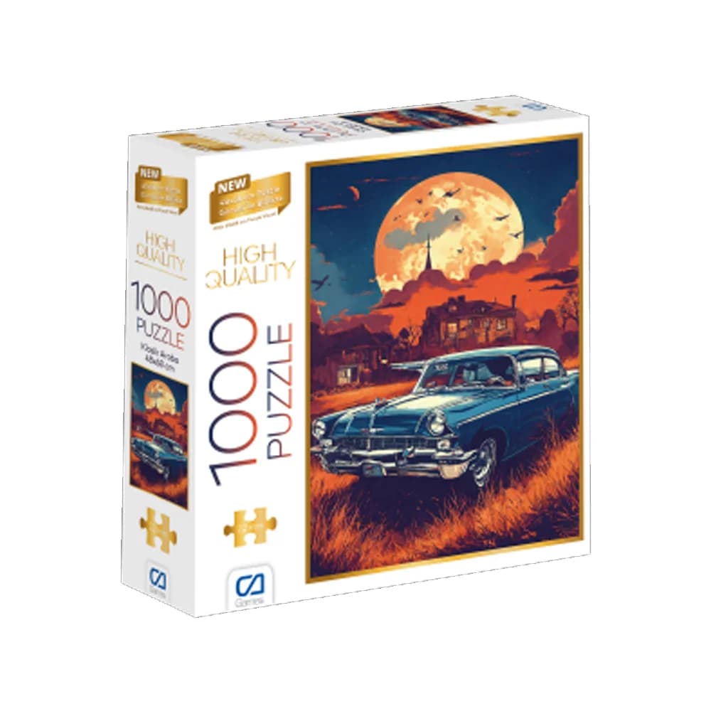 Ca Games Puzzle 1000 Parça Klasik Araba Ca1000-7056