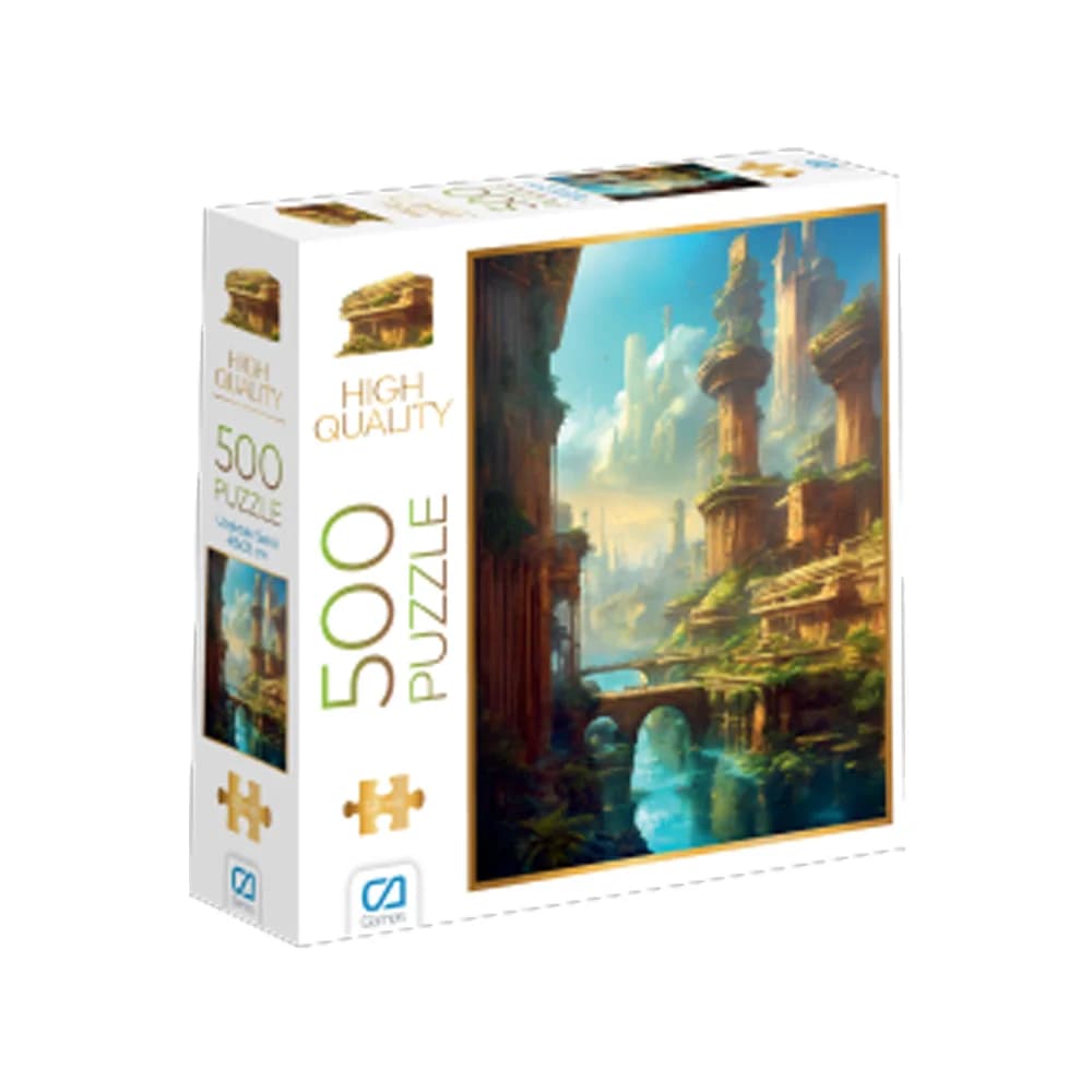 Ca Games Puzzle 500 Parça Uzaktaki Şehir Ca500-7521