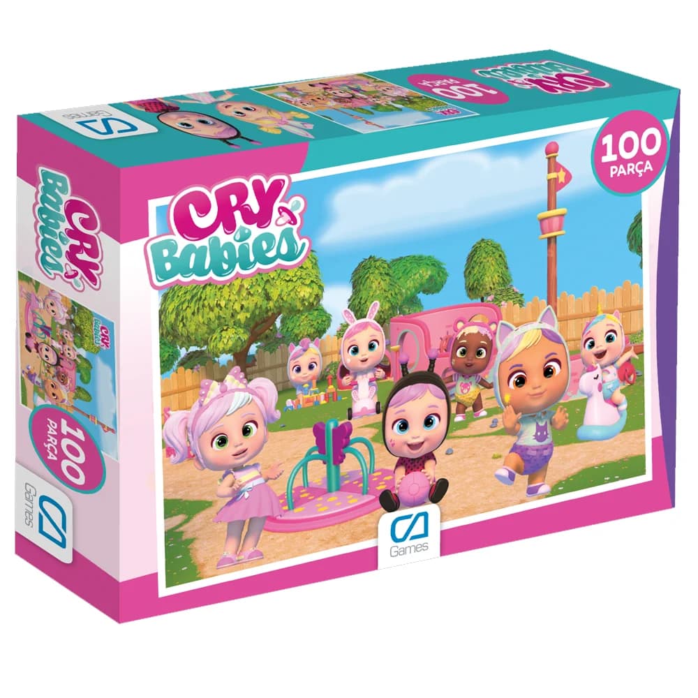 Ca Games Puzzle 100 Parça Crybabies Ca100-5297