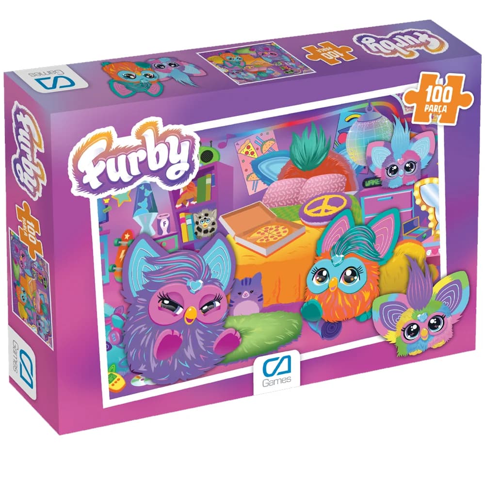 Ca Games Puzzle 100 Parça Furby Ca100-5299