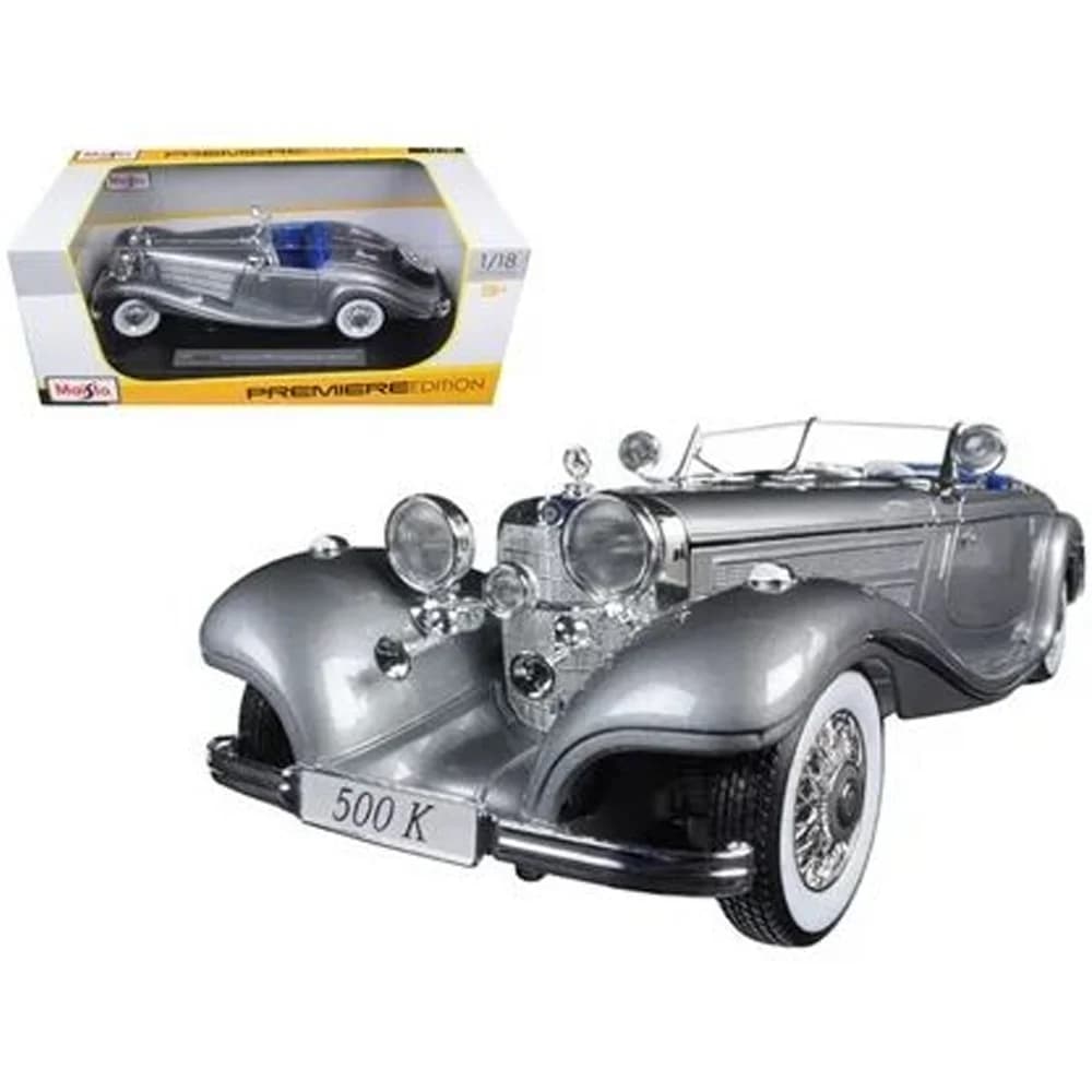 Neco Oyuncak Model Araba 1:18 1936 Mercedes-benz 500 K Typ Specıal Roadster 36862