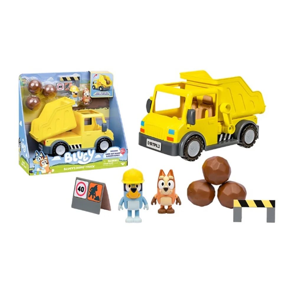 Neco Bluey Damperlı Kamyon Ve Fıgur Oyun Setı