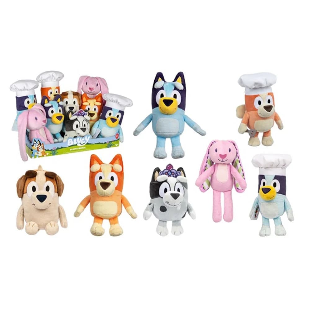 Neco Bluey Pelus Fıgur 16-23 Cm Asortı ( 9Lu Dısplay )