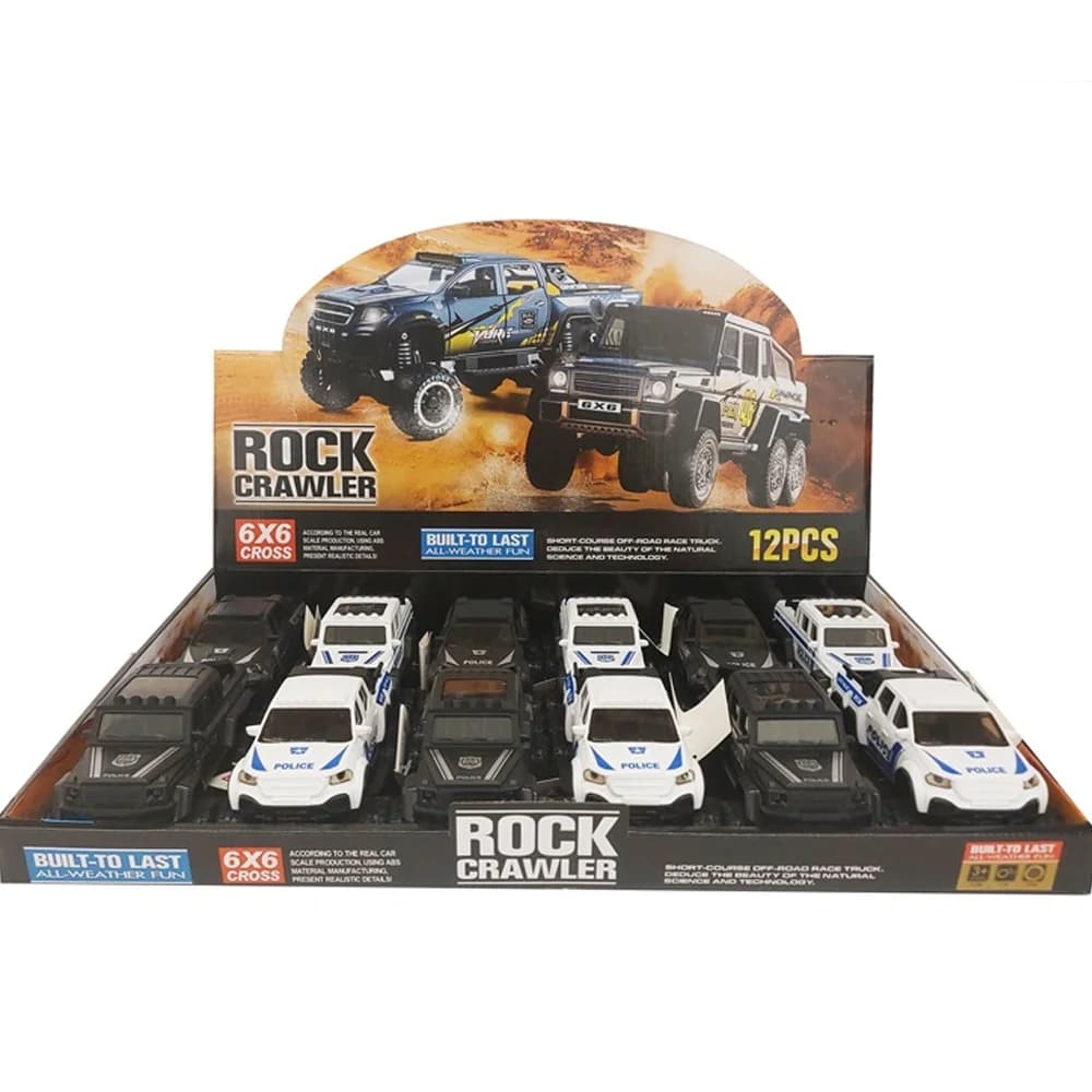 Ctoy Oyuncak Polis Araba Sürtmeli Pikap CTOY-2107