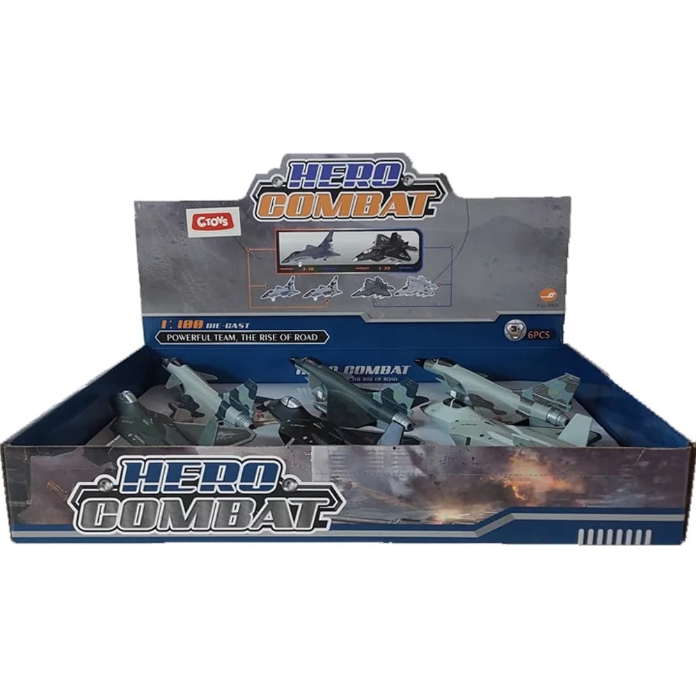 Ctoy oyuncak Çek Bırak Savaş Uçağı CTOY-9803B,9804B