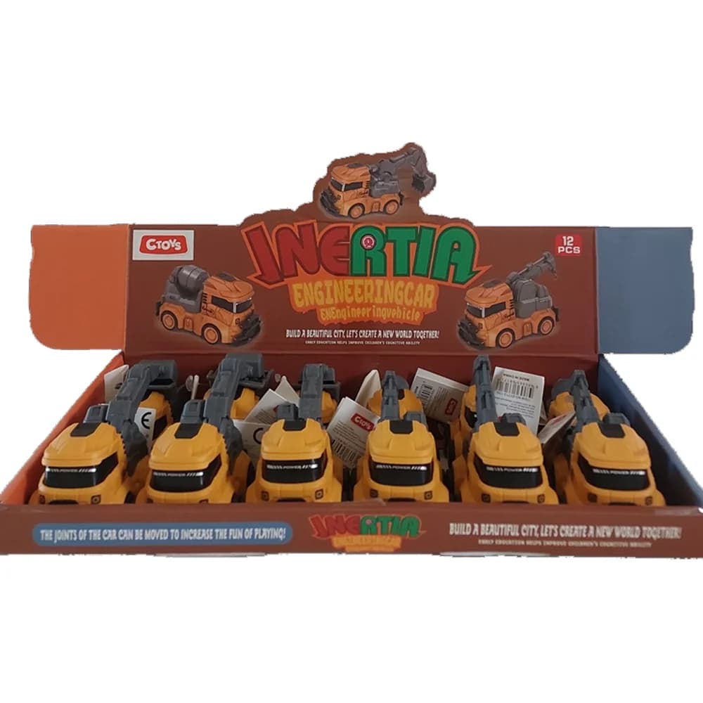 Ctoy Oyuncak Sürtmeli İnşaat Araçları CTOY-SY713-15G