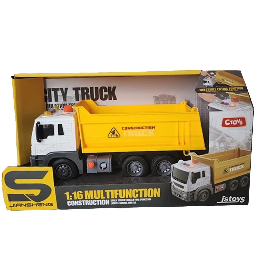 Ctoy Oyuncak Işıklı Sesli 1:16 Kamyon