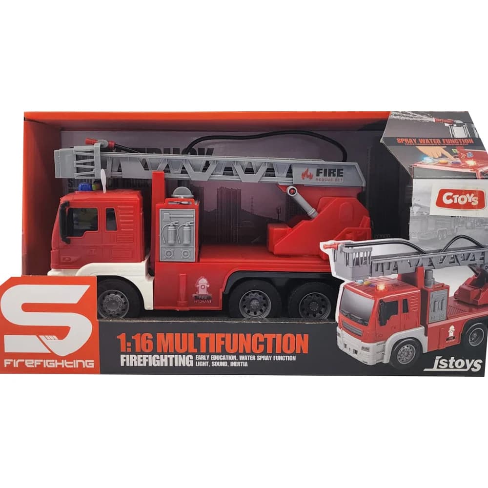 Ctoy Oyuncak Pilli Müzikli İtfaiye