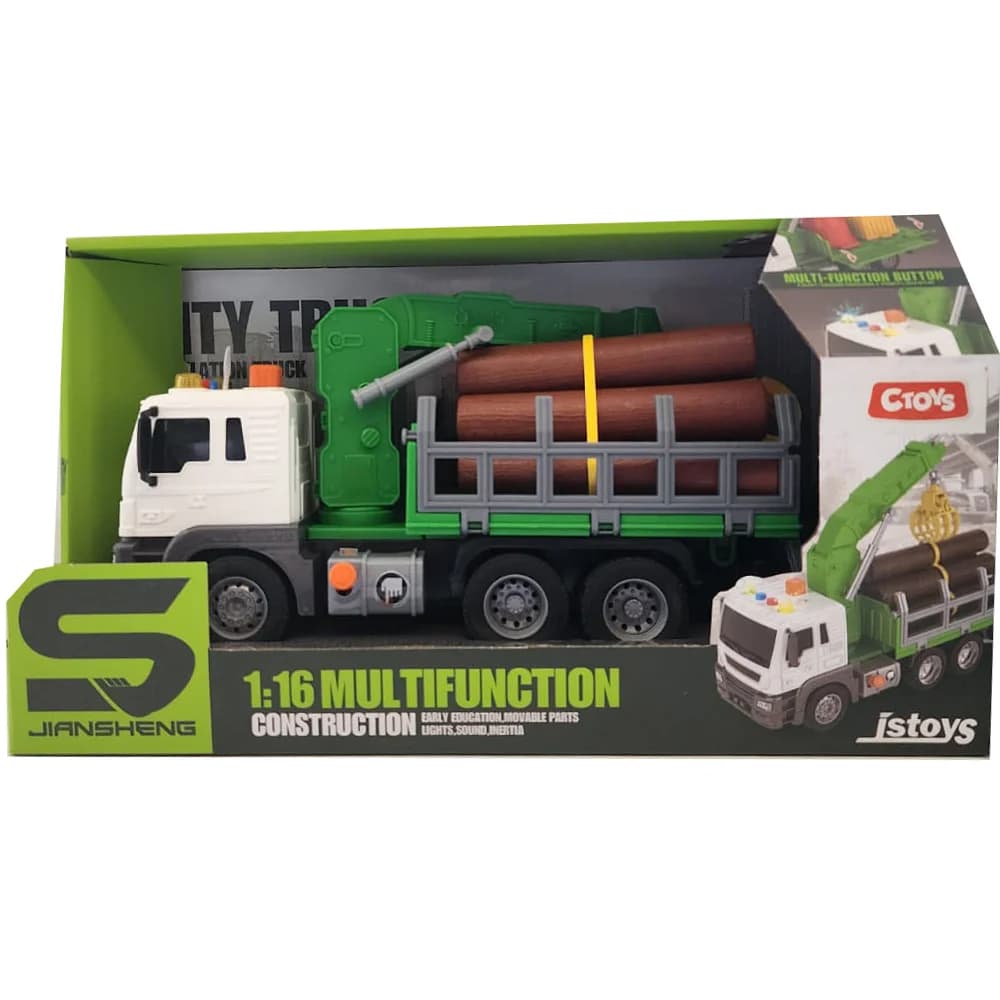 Ctoy Oyuncak Işıklı Sesli 1:16 Vinç