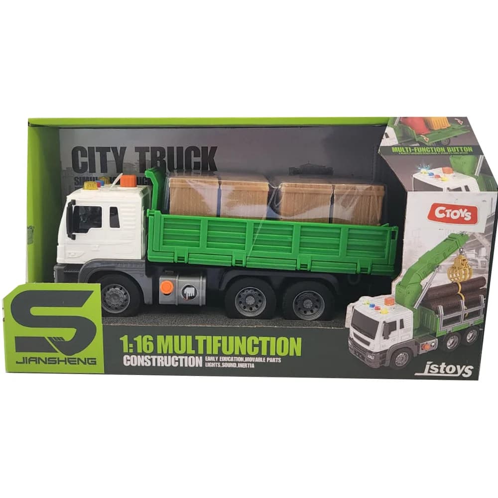 Ctoy Oyuncak Işıklı Sesli Taşıyıcı Kamyon
