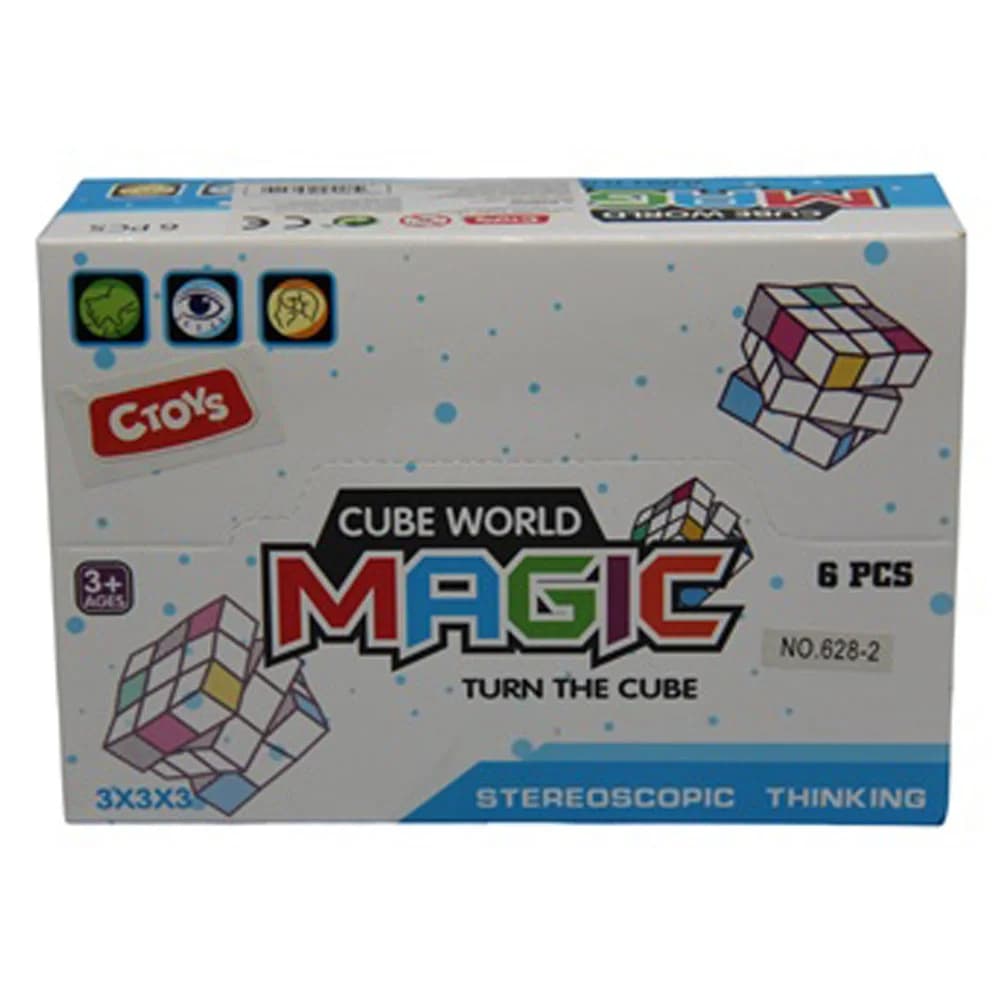 Ctoy Sihirli Küp 5.7 Cm. (6lı)
