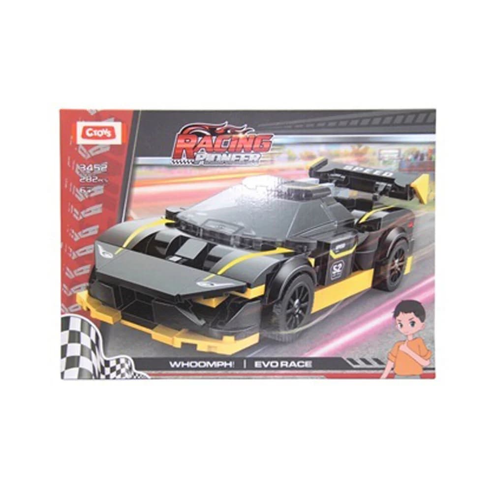 Ctoy Oyuncak Yarış Arablası Bloklar 282 Parça