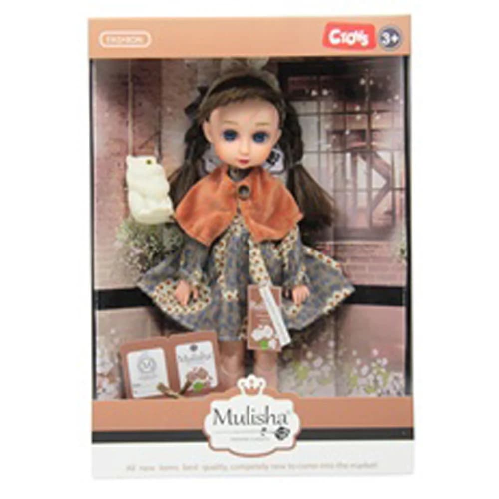 Ctoy Oyuncak Mulisha Klasik Moda Aksesuarlı Oyuncak Bebek Ctoy-qj105c