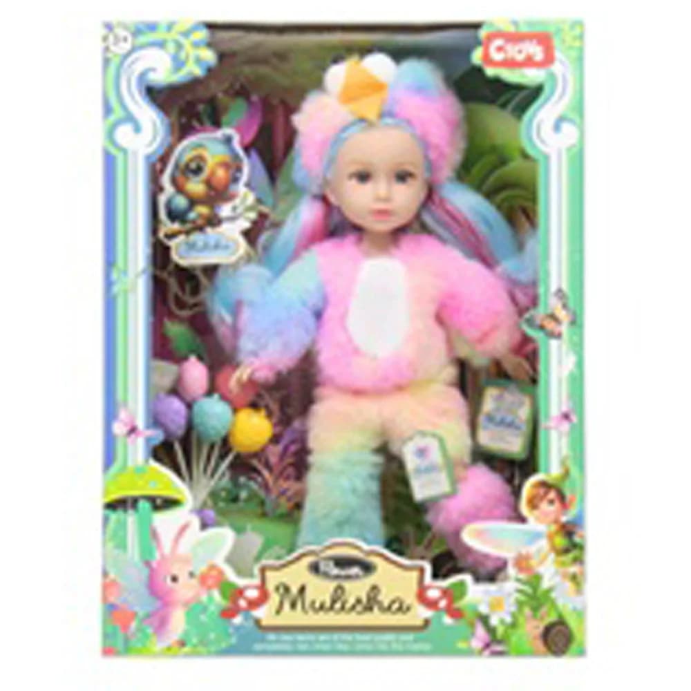 Ctoy Oyuncak Mulisha Kostümlü Oyuncak Bebek Seti Ctoy-qj183a