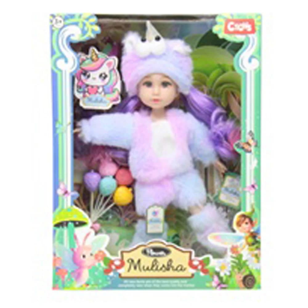Ctoy Oyuncak Mulisha Kostümlü Oyuncak Bebek Seti Ctoy-qj183c