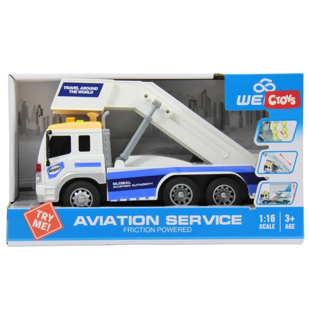 Ctoy Oyuncak Işıklı Serbest Teker Mekanizmalı Oyuncak Araç 1:16