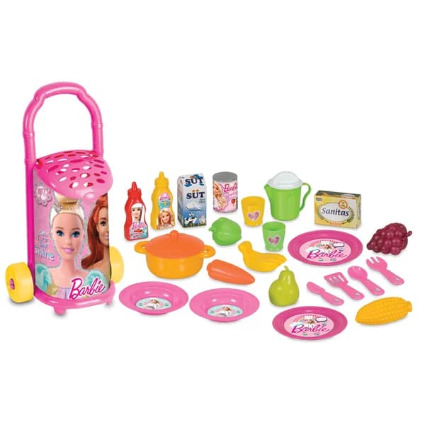 Dede Oyuncak Barbie Pazar Arabası 01508