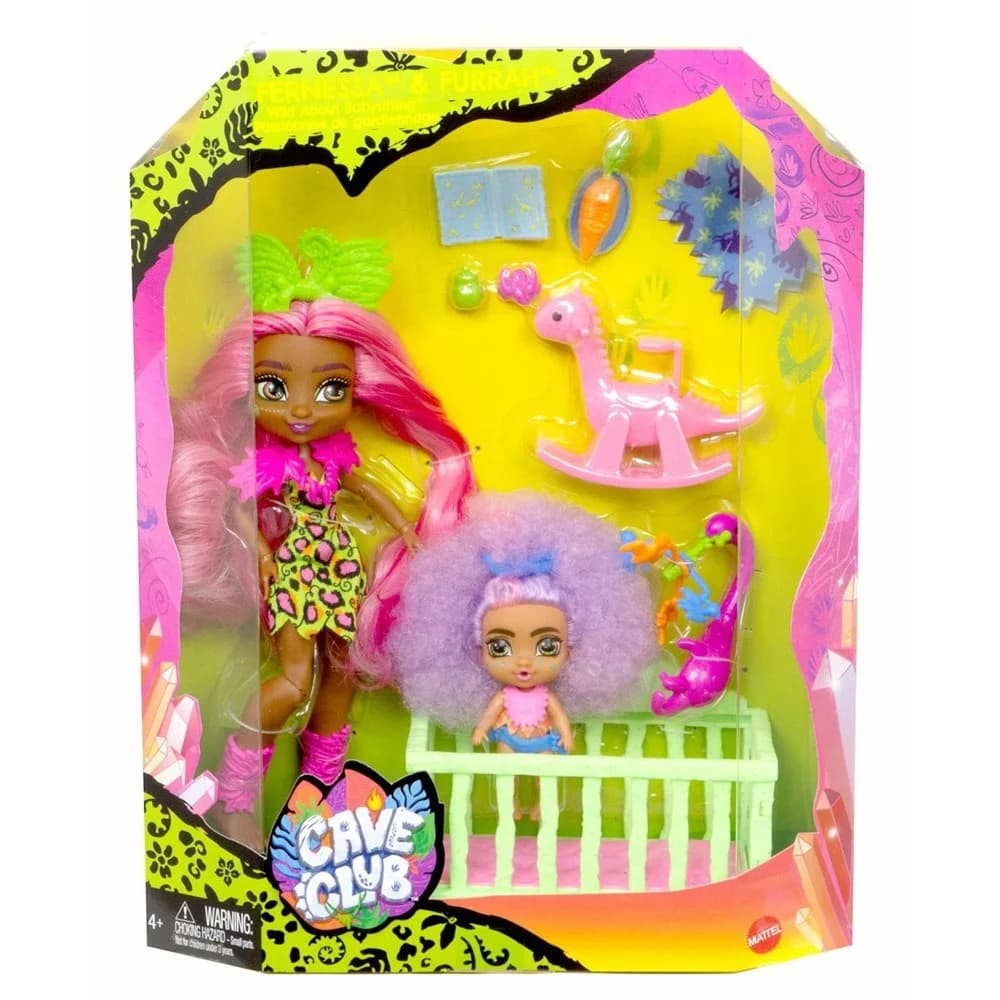 Cave Club Bebek Bakımı Eğlencesi Oyun Seti