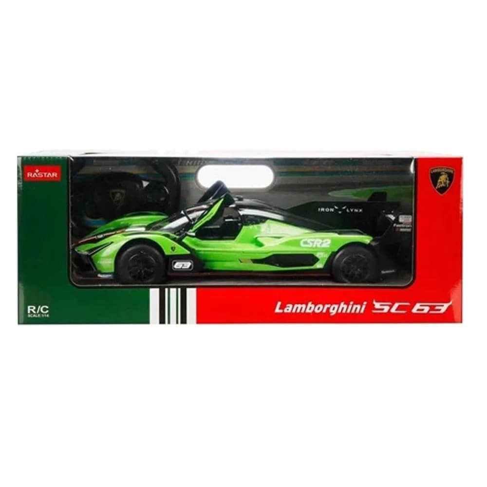 Sunman Oyuncak Uzaktan Kumandalı Araba 1:14 Işıklı Lamborghini SC63