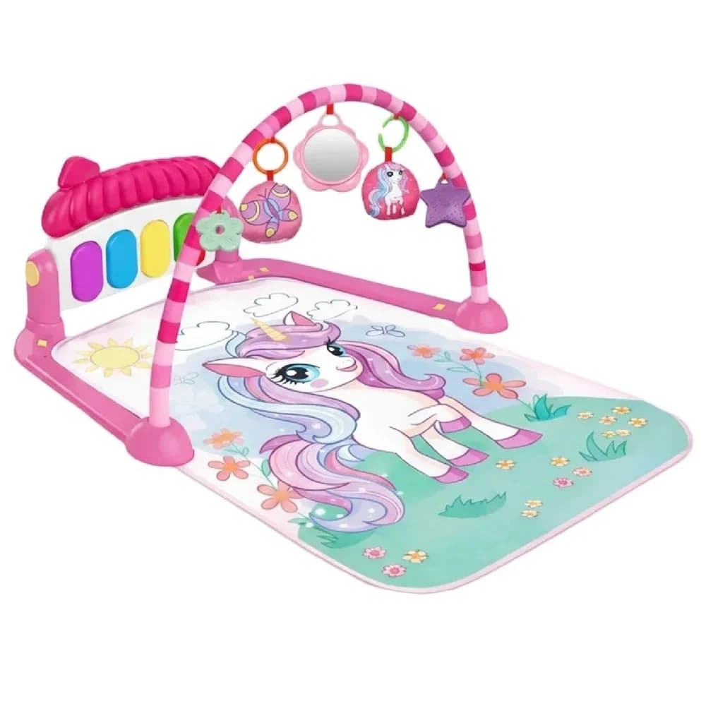 Asya Unıcorn Piyanolu Oyun Halısı MOL-558