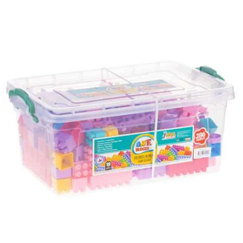 Asya Ant Blocks Pembe 286 Parça Box ANT286-P