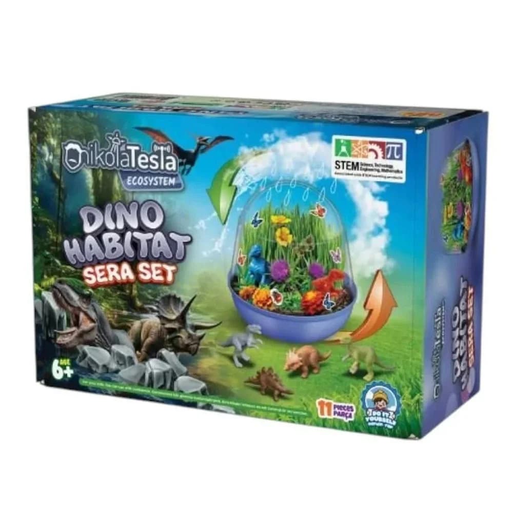 Asya Nıkola Tesla Habıtat Sera Set Dıno 70164