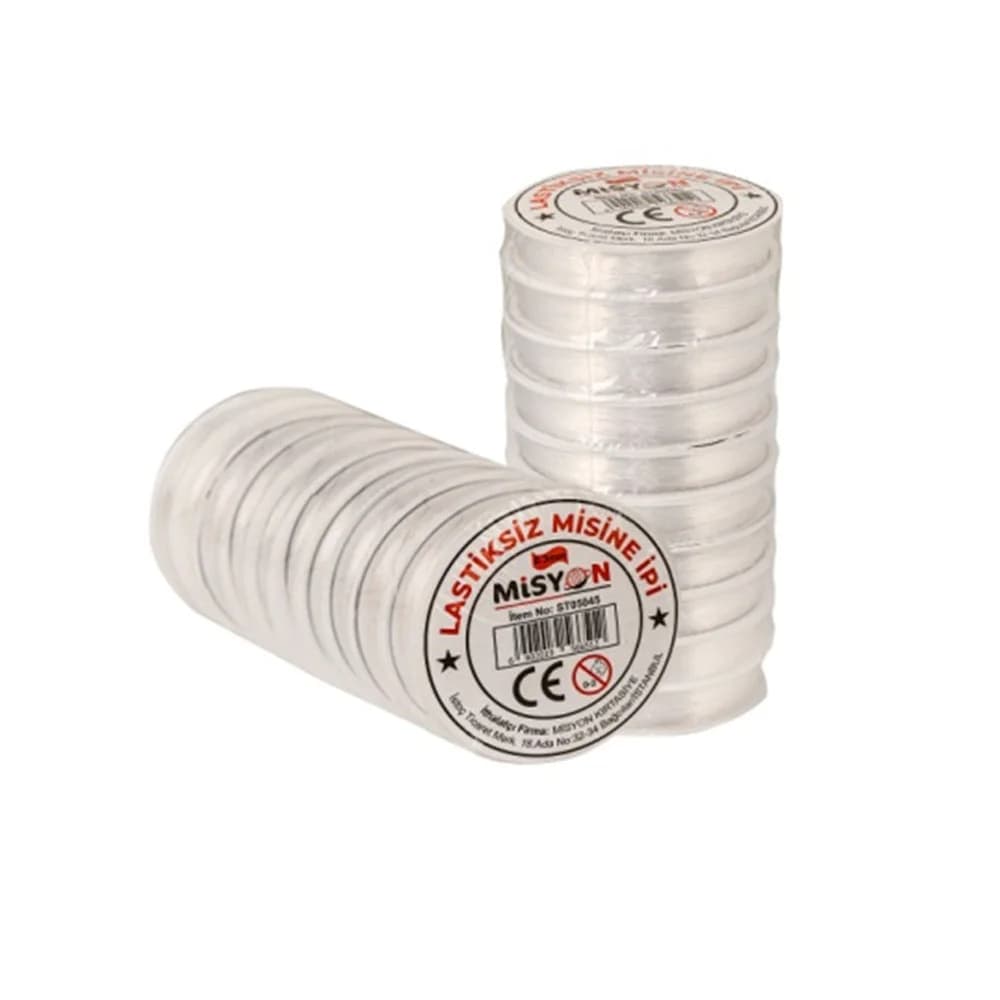 Misyon Lastiksiz Misine İpi 0.3 MM