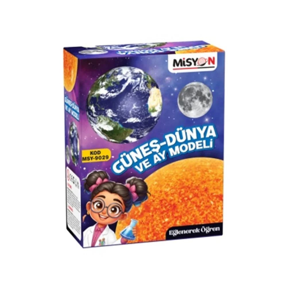 Misyon Güneş Sistemi Modeli 3 Lü MSY-9029