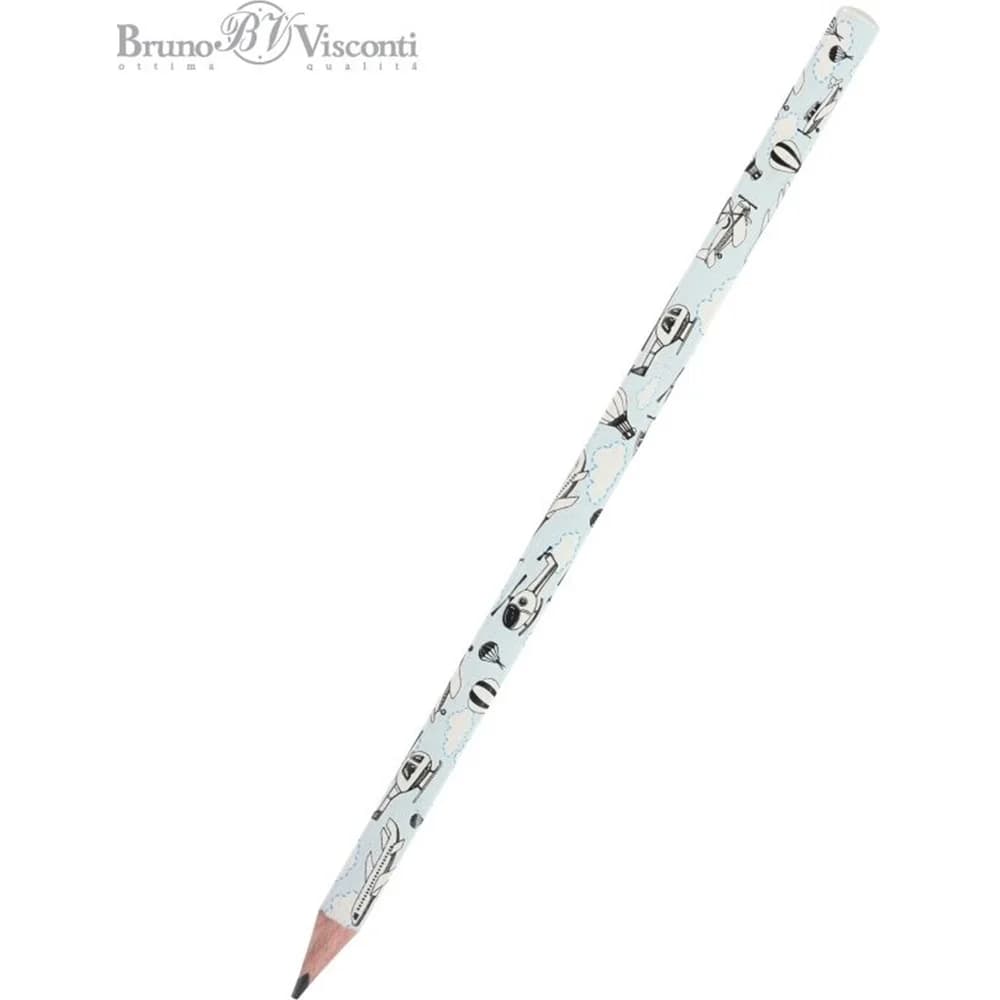 Bruno Visconti Kurşun Kalem Happygraphix Uçaklar