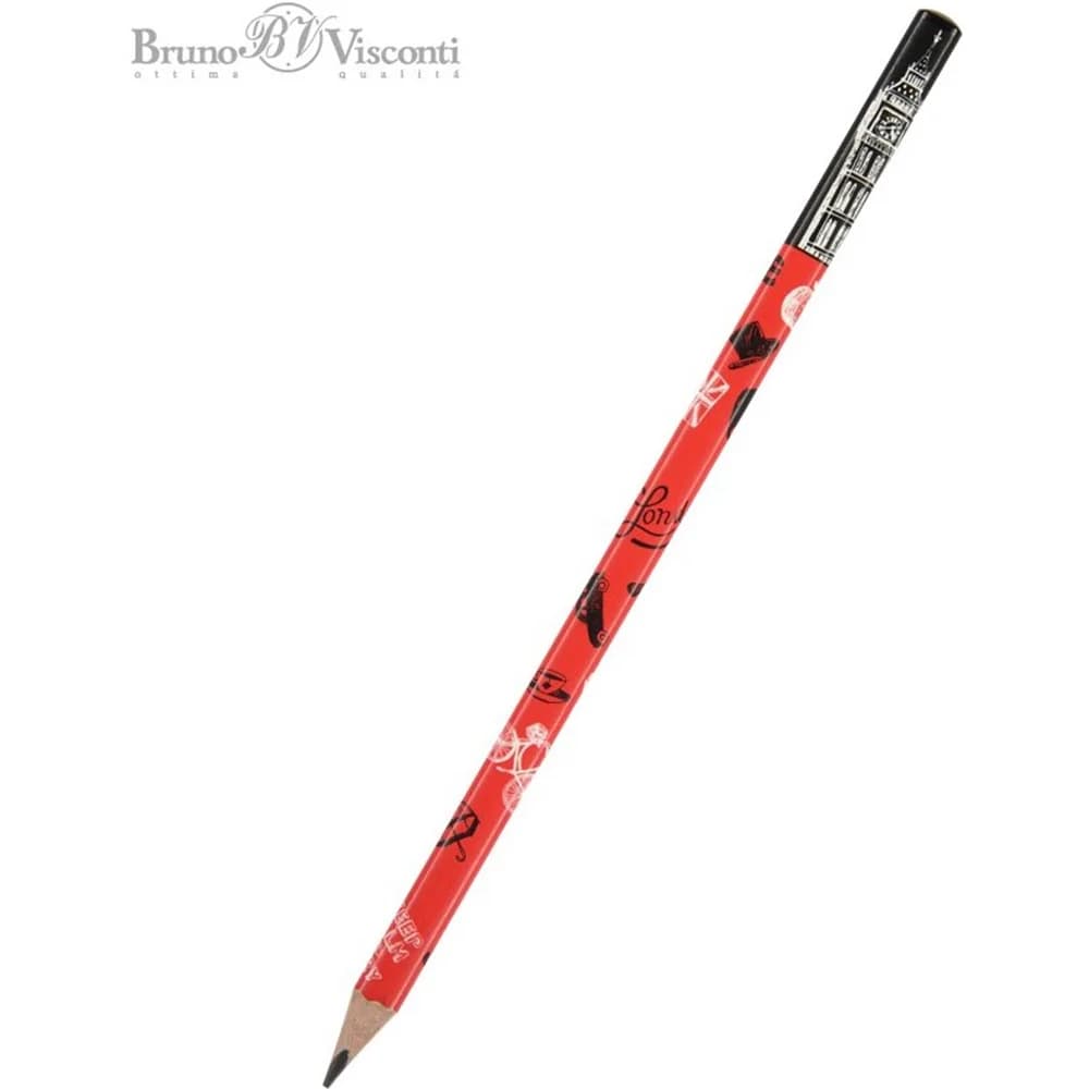 Bruno Visconti Kurşun Kalem Happygraphix Romantik Londra