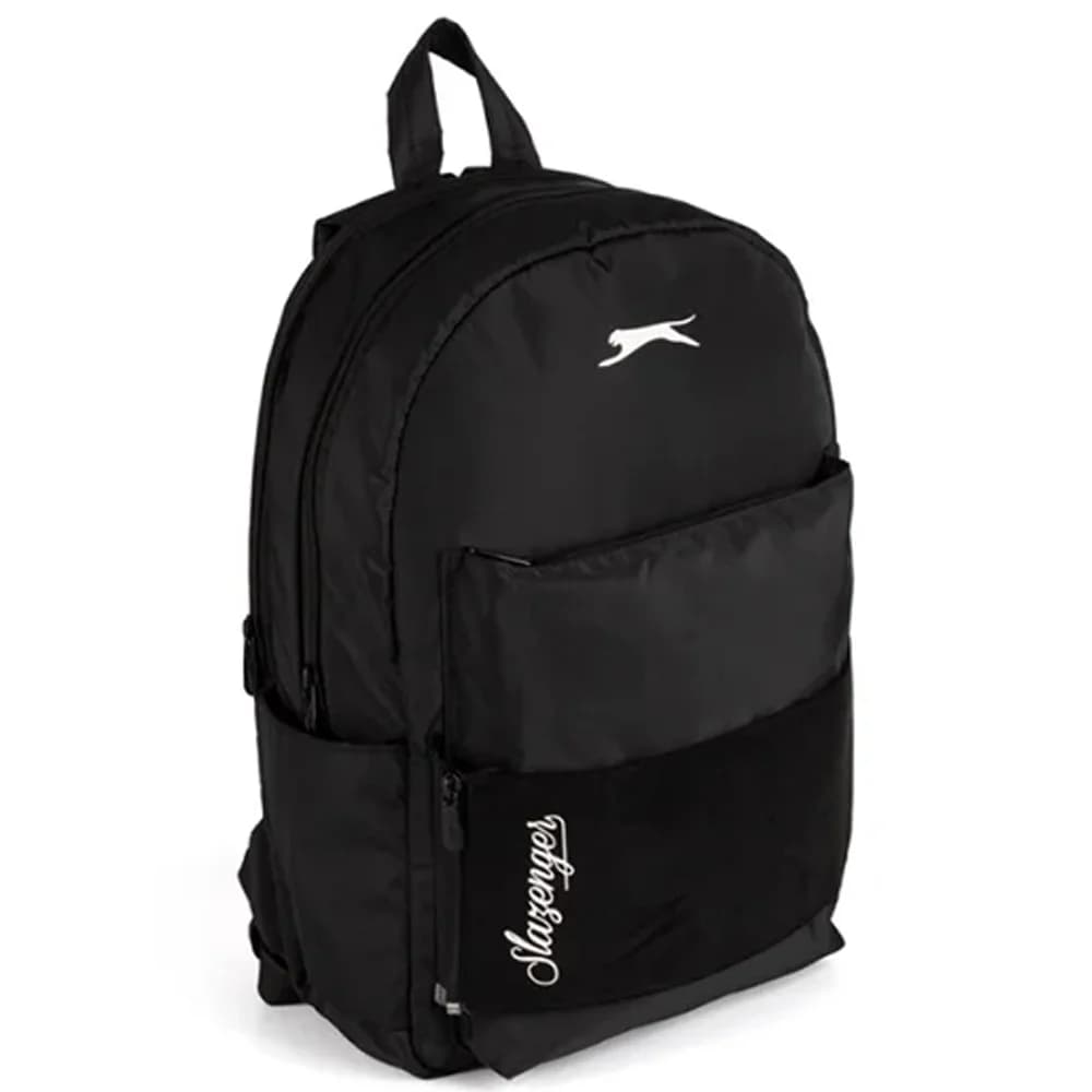 Me Sırt Çantası Slazenger Siyah Önü Bant Detaylı Paraşüt 23144