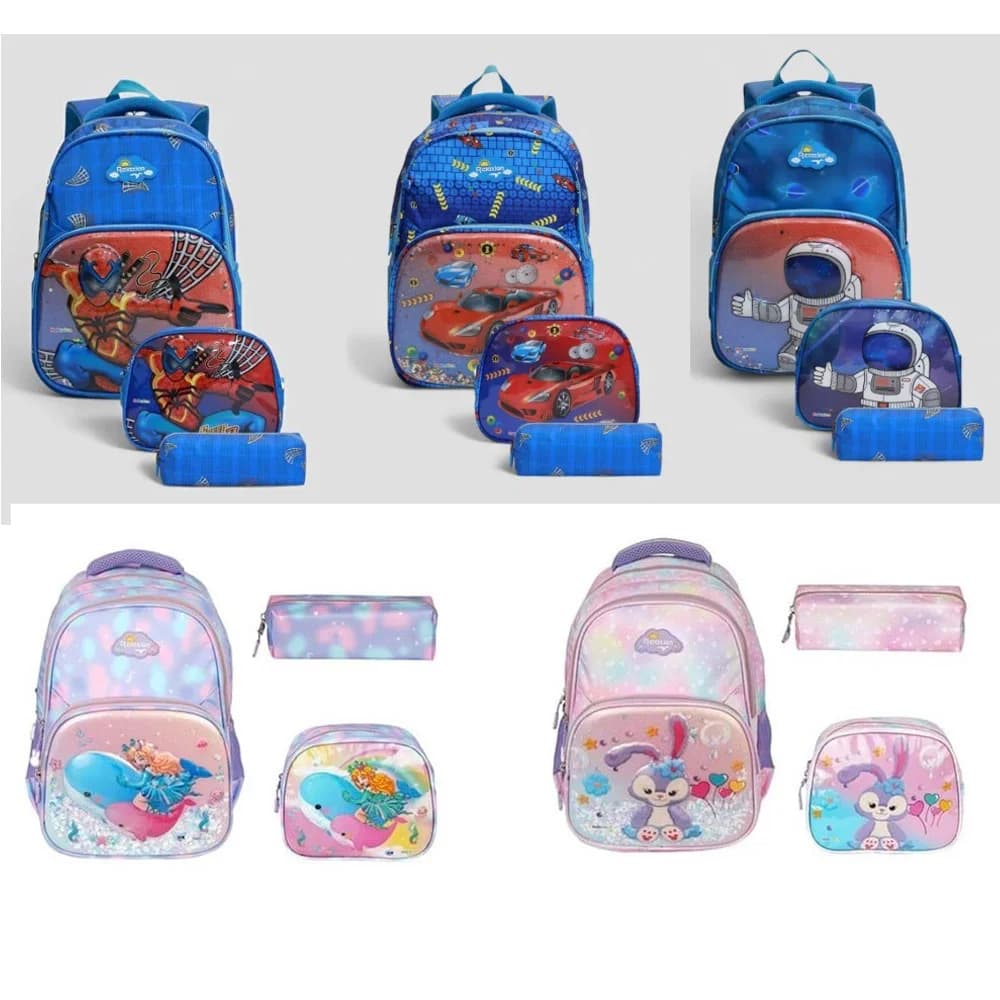 Relaxion İlkokul Çantası Lüks Kabartma 1370