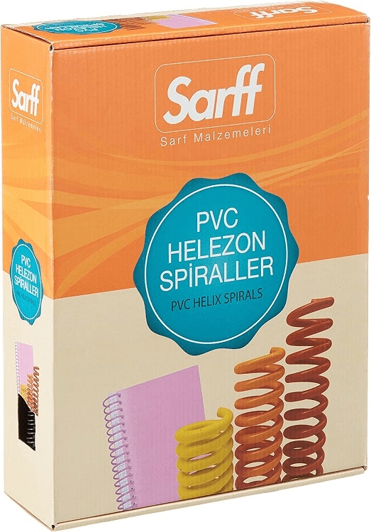 SARFF HELEZON SPİRAL 4:1 6 MM 200 LÜ ŞEFFAF 15210001
