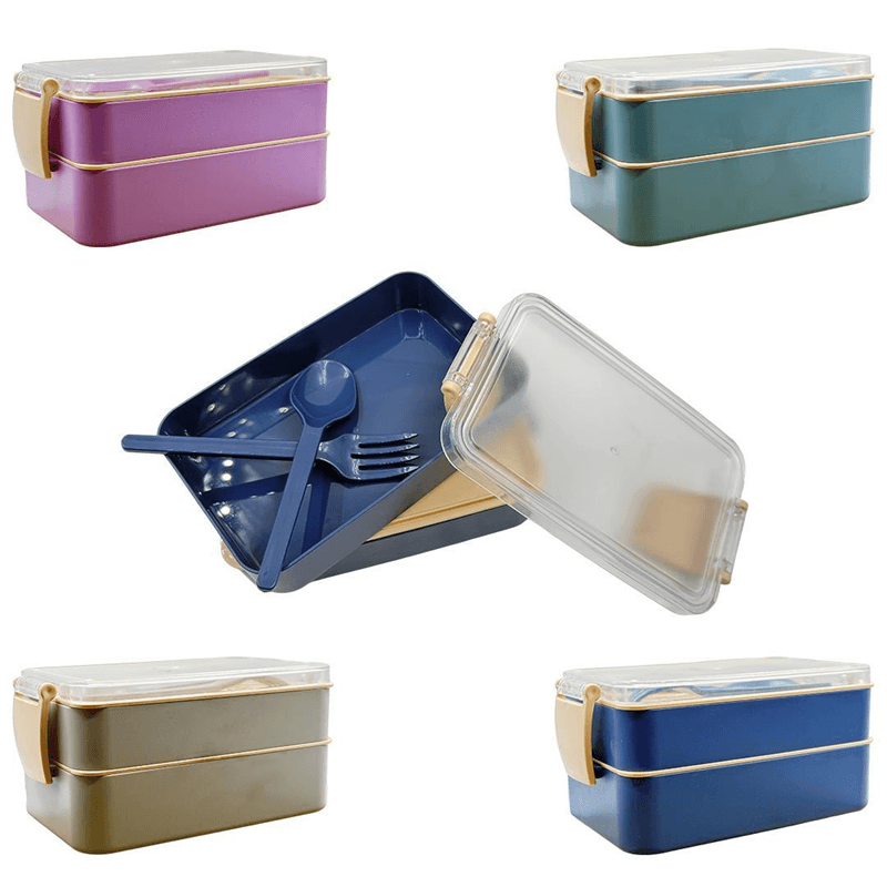 MİKRO BESLENME KABI MK-6100 2 BÖLMELİ LUNCH MATE