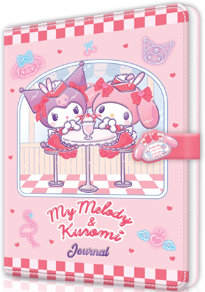 VJ GÜNLÜK MY MELODY VEGAN DERİ MIKNATISLI 13X18 CM 100 GR 224 SAYFA 525-2026