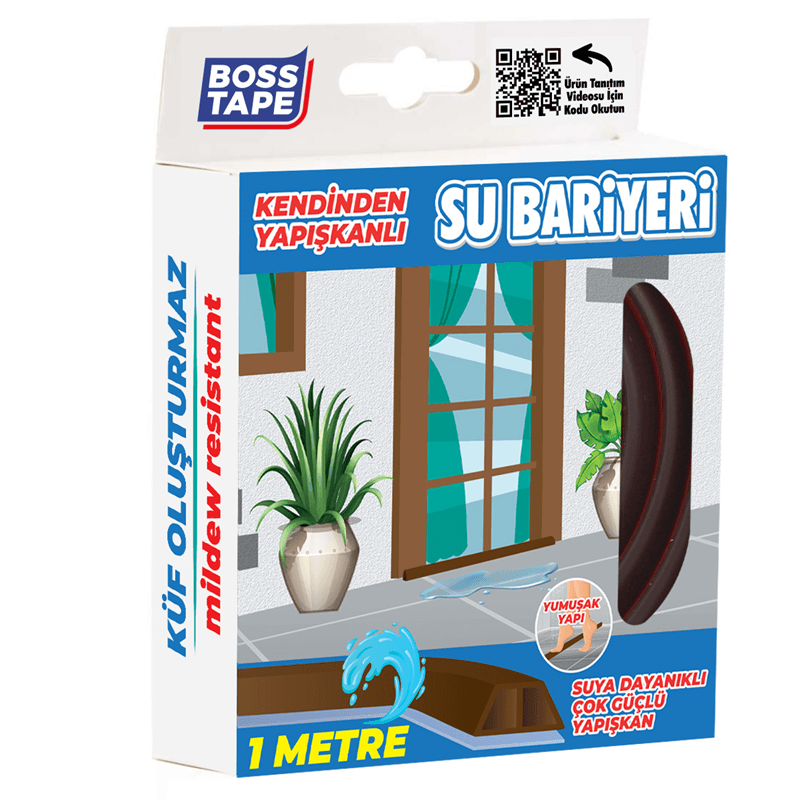 BOSS TAPE SU BARİYERİ 27 MM x 1M KAHVERENGİ BT-06024