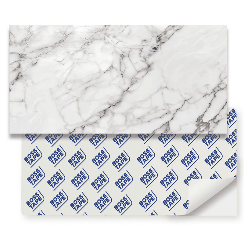 BOSS TAPE KARO PVC YAPIŞKANLI 30x60 CM 4 LÜ PAKET GRİ MERMER BT-12007